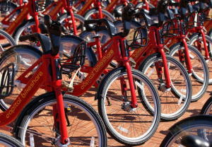 DC Mayor Adrian Fenty Launches Capital Bikeshare Program