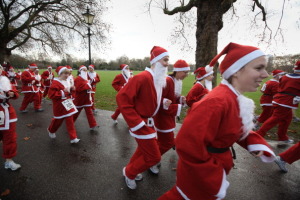 Disability Snowsport's Annual Santa Run