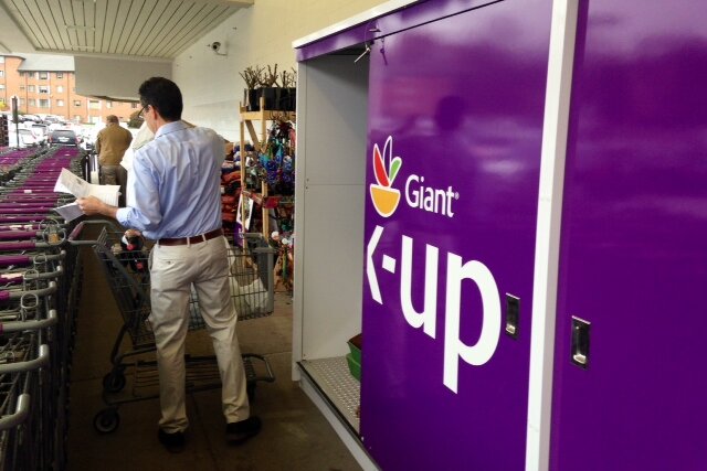 Giant online grocery orders