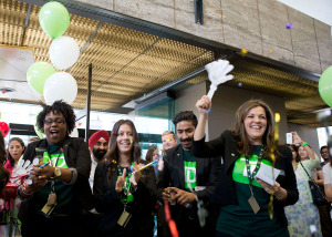 TD CANADA TRUST TD employees simultaneously thank over 30,000