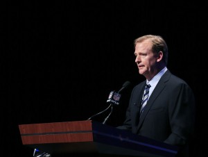 Super Bowl XLVIII NFL Commissioner Roger Goodell News Conference