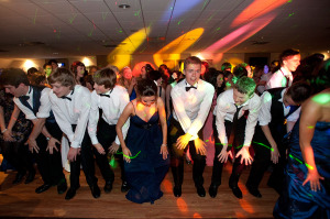 Students Participate In Their School's Final Year Prom Dance
