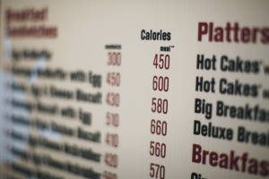 Calories On Menus