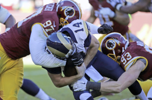 Rams Redskins Football