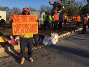 Trash strike