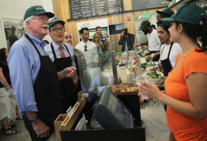 Labor Secretary Perez Discusses Raising Minimum Wage During Visit To DC Restaurant