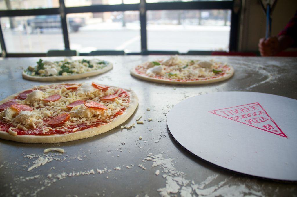 Timber Pizza Co., is a pizzeria in D.C.'s Petworth neighborhood.