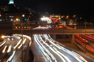 Southwest Freeway traffic