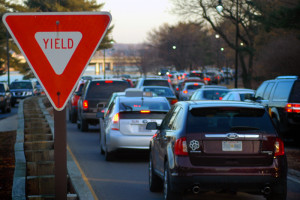 Traffic Memorial Circle merge