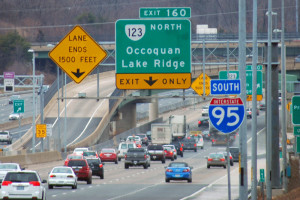 I 95 at Va. 123 North traffic