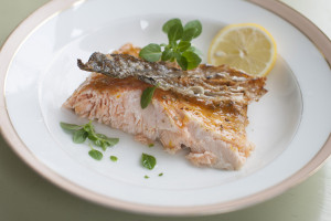 Food American Table Bourbon Salmon