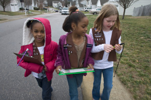 Bottom Line Girl Scouts
