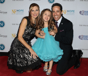 Jeff and Melody Leibow with daughter Emma