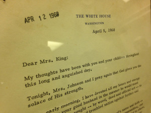 MLK LETTER BIG