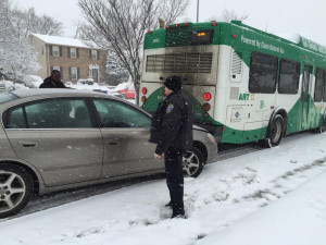 Arlington snowyroads ArlingtonPD