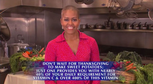 Bald Michelle Obama