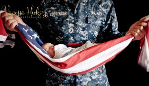 American flag photo