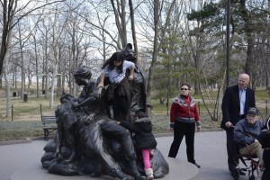 Vietnam memorial photo