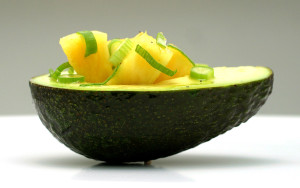 AVOCADO AND PINEAPPLE SALAD