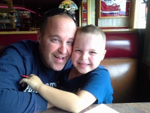 Evan and dad