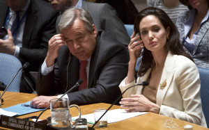 UN Syria Jolie
