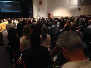Fairfax County School board meeting