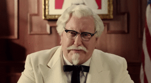Colonel sanders ad