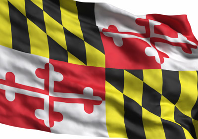Maryland flag 400 ts