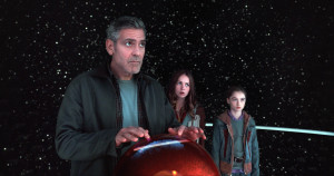 George Clooney Britt Robertson Raffey Cassidy