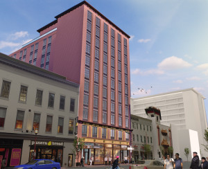 Microhotel rendering