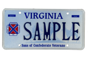 SOCV plate DMV Va
