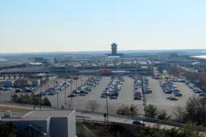 Daily parking lot at BWI Thurgood Marshall airport