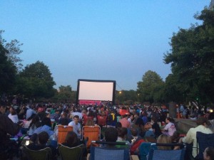 Outdoor movies