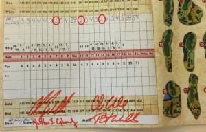 Scorecard Patrick Wills