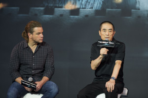 Matt Damon, Zhang Yimou