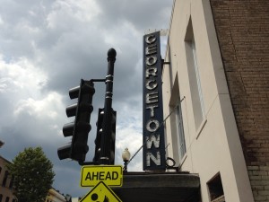 Georgetown Theater sign