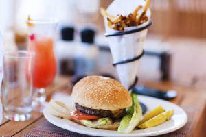 Food Burger restaurant Thinkstock
