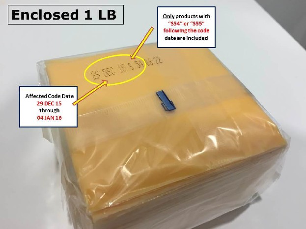 Cheese recall