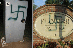 Montgomery swastikas
