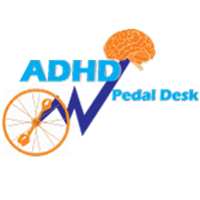 ADHD Pedal Desk Mini Logo 200x200