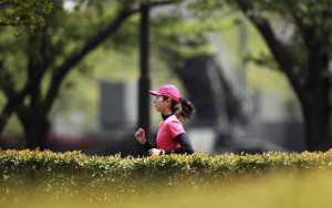 Woman Jogging