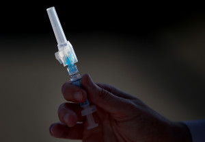 Doctors Offer Drive Thru Flu Shot Clinic