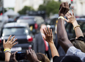 Pope Francis Visits Catholic Charities In New York