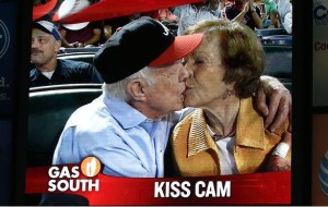 Jimmy Carter kiss cam