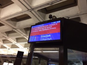 METRO DELAY
