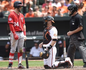 Bryce Harper, Matt Wieters, Ed Hickox