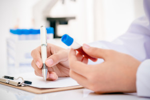 Blood test, medical