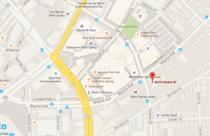 Silver spring map