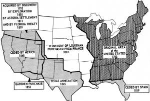 Map of Louisiana Purchase