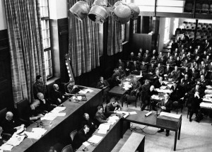 Post WWII Germany Nuremberg Crime Tribunal